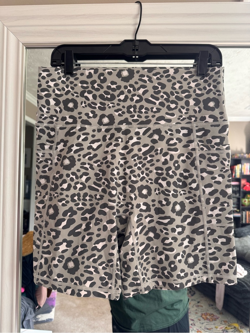 Aerie Leopard Print Women's High-Waist Bike Shorts
